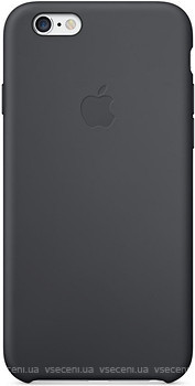 Фото Apple iPhone 6/6S Silicone Case Black (MGQF2)