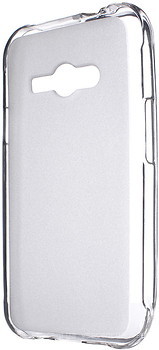 Фото Drobak Elastic PU Samsung Galaxy J1 SM-J110 White/Clear (216969)