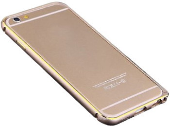 Фото Cross-Line Aluminum Bumper for iPhone 6 Gold