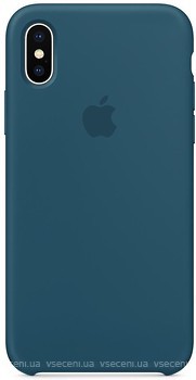 Фото Apple iPhone X Silicone Case Cosmos Blue (MR6G2)