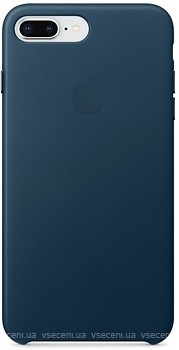 Фото Apple iPhone 7 Plus/8 Plus Leather Case Cosmos Blue (MQHR2)
