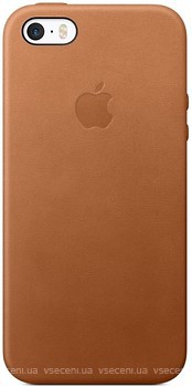 Фото Apple iPhone SE Leather Case Saddle Brown (MNYW2)