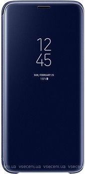 Фото Samsung Clear View Standing Cover for Galaxy S9 Blue (EF-ZG960CLEGRU)