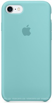 Фото Apple iPhone 7 Silicone Case Sea Blue (MMX02)