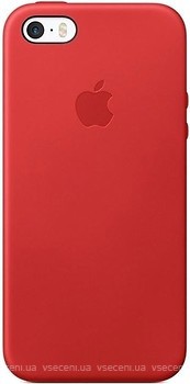 Фото Apple iPhone SE Leather Case Red (MNYV2)