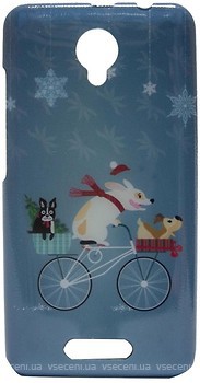 Фото Florence Чехол на Prestigio MultiPhone Wize G3 3510 DUO Bicycle Dogs (RL045374)