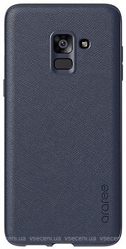 Фото Araree Silicon Cover for Samsung Galaxy A8+ SM-A730 Plus Blue (GP-A730KDCPBAB)