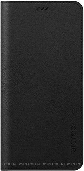 Фото Araree Flip Wallet Leather Cover for Samsung Galaxy A8 Plus 2018/A730 Saddle Black (GP-A730KDCFAAA)