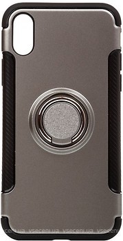 Фото BeCover Magnetic Ring Stand Apple iPhone X Silver (701785)