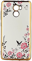 Фото BeCover Flowers Series Xiaomi Redmi 4 Gold (701317)