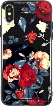 Фото WK Design LL01 for Apple iPhone X White/Red Rose