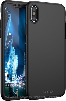 Фото iPaky 360 PC Full Protection Case Apple iPhone X Black