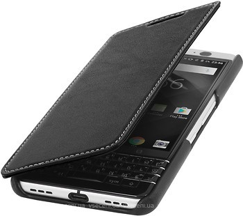 Фото Blackberry Keyone StilGut book type without clip Black Nappa