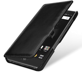 Фото Blackberry Motion StilGut book type with clip Black Nappa