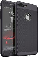 Фото iPaky 360 Mesh PC Heat Dissipation cover Case 3 in 1 Apple iPhone 7 Plus Black