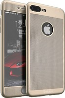 Фото iPaky 360 Mesh PC Heat Dissipation cover Case 3 in 1 Apple iPhone 7 Plus Gold