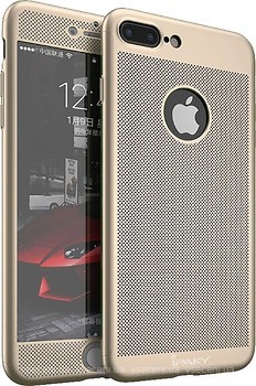 Фото iPaky 360 Mesh PC Heat Dissipation cover Case 3 in 1 Apple iPhone 7 Plus Gold