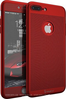 Фото iPaky 360 Mesh PC Heat Dissipation cover Case 3 in 1 Apple iPhone 7 Plus Red