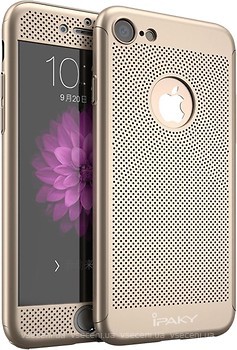 Фото iPaky 360 Protection PC Case with heat-dissipation design Apple iPhone 7 Gold