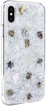 Фото SwitchEasy Flash Case for Apple iPhone X Seashell Silver (GS-81-444-40)