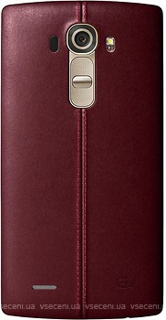 Фото LG G4 H818 Leather Battery Cover Red (CPR-110.AGEUBR)