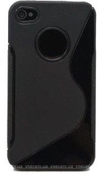 Фото Duotone TPU Case Black для Apple iPhone 4/4S