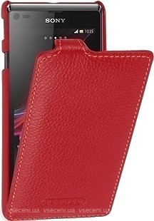 Фото Tetded Premium Leather Case for Sony Xperia L Red (SYS36HTSRD)