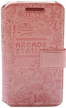 Фото Florence Чохол-книжка універсальна Arcade 5.0 Pink (RL042454)