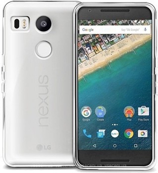 Фото EGGO TPU Case Clear для LG Nexus 5X