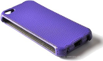 Фото EGGO Flipcover Purple для Apple iPhone 5/5S/SE
