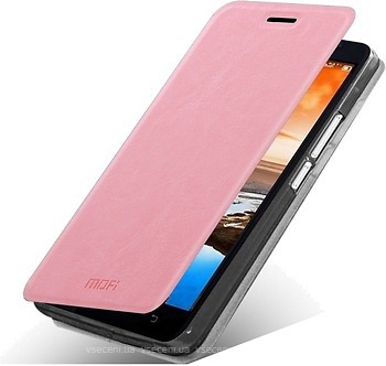 Фото Mofi Lenovo A916 Rui Series Folio Leather Stand Case Pink