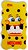Фото Moschino Sponge Bob Type 1 Apple iPhone 6/6S Yellow