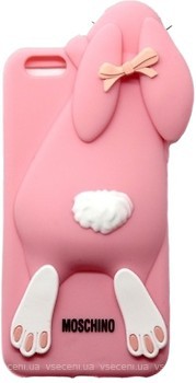 Фото Moschino 3D Rabbit Apple iPhone 6/6S Pink
