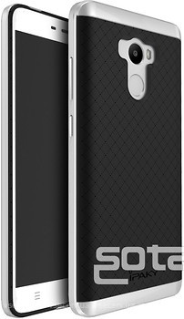 Фото iPaky TPU+PC Frame Silicone Case Xiaomi Redmi 4 Prime Silver