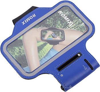 Фото Romix Touch Screen Armband Case Blue (RH07-4.7BL)