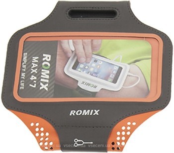 Фото Romix Touch Screen Armband Case Waterproof Orange RH18-4.7OR