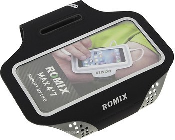 Фото Romix Touch Screen Armband Case Waterproof Grey (RH18-4.7GR)