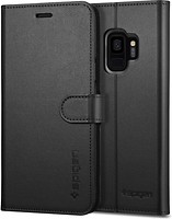 Фото Spigen Case Wallet S for Samsung Galaxy S9 Black (SGP592CS22870)
