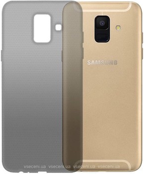 Фото GlobalCase Samsung Galaxy A6 SM-A600 Extra Slim TPU темний (1283126483110)