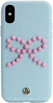 Фото Luna Aristo Prima Donna Apple iPhone X Blush Blue (LA-IPXBOW-BLU)