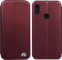 Фото BeCover Exclusive Huawei P Smart Plus Burgundy Red (702601)