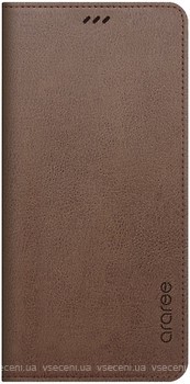 Фото Araree Flip Wallet Leather Cover for Samsung Galaxy A8 SM-A530 Saddle Brown (GP-A530KDCFAAE)