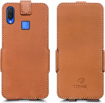 Фото Stenk Prime Flip Case Huawei P Smart Plus Camel