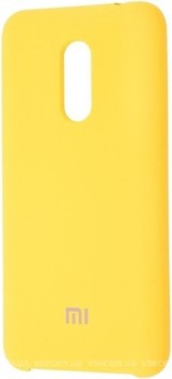 Фото Xiaomi Silicone Cover for Xiaomi Redmi Note 4X Yellow