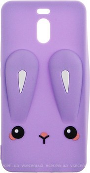 Фото Toto Silicon Cartoon Network Rabbit Case Meizu M6 Note Purple