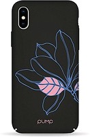 Фото Pump Tender Touch Case for Apple iPhone X/Xs Black Flower (PMTTX-7/97)
