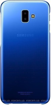 Фото Samsung Gradation Cover for Galaxy J6 Plus SM-J610F Blue (EF-AJ610CLEGRU)
