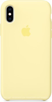Фото Apple iPhone XS Max Silicone Case Mellow Yellow (MUJR2)
