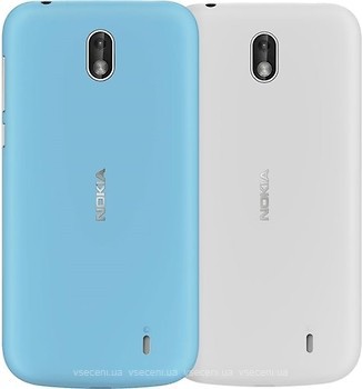 Фото Nokia Xpress-on Colour Dual Pack for Nokia 1 Grey/Blue (1A21RSR00VA)