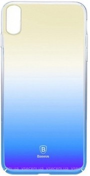 Фото Baseus Glaze for Apple iPhone X Blue (WIAPIPHX-GC03)